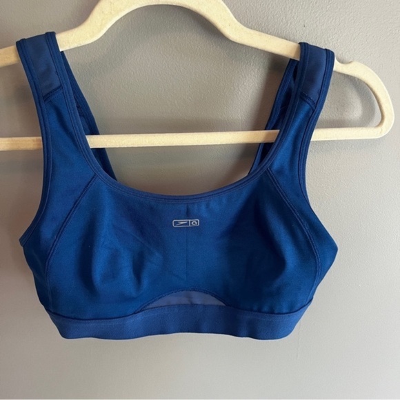 Brooks Sports Bra Axcelerate Royal Blue Size M Running Workout Gym Sport - Picture 4 of 6